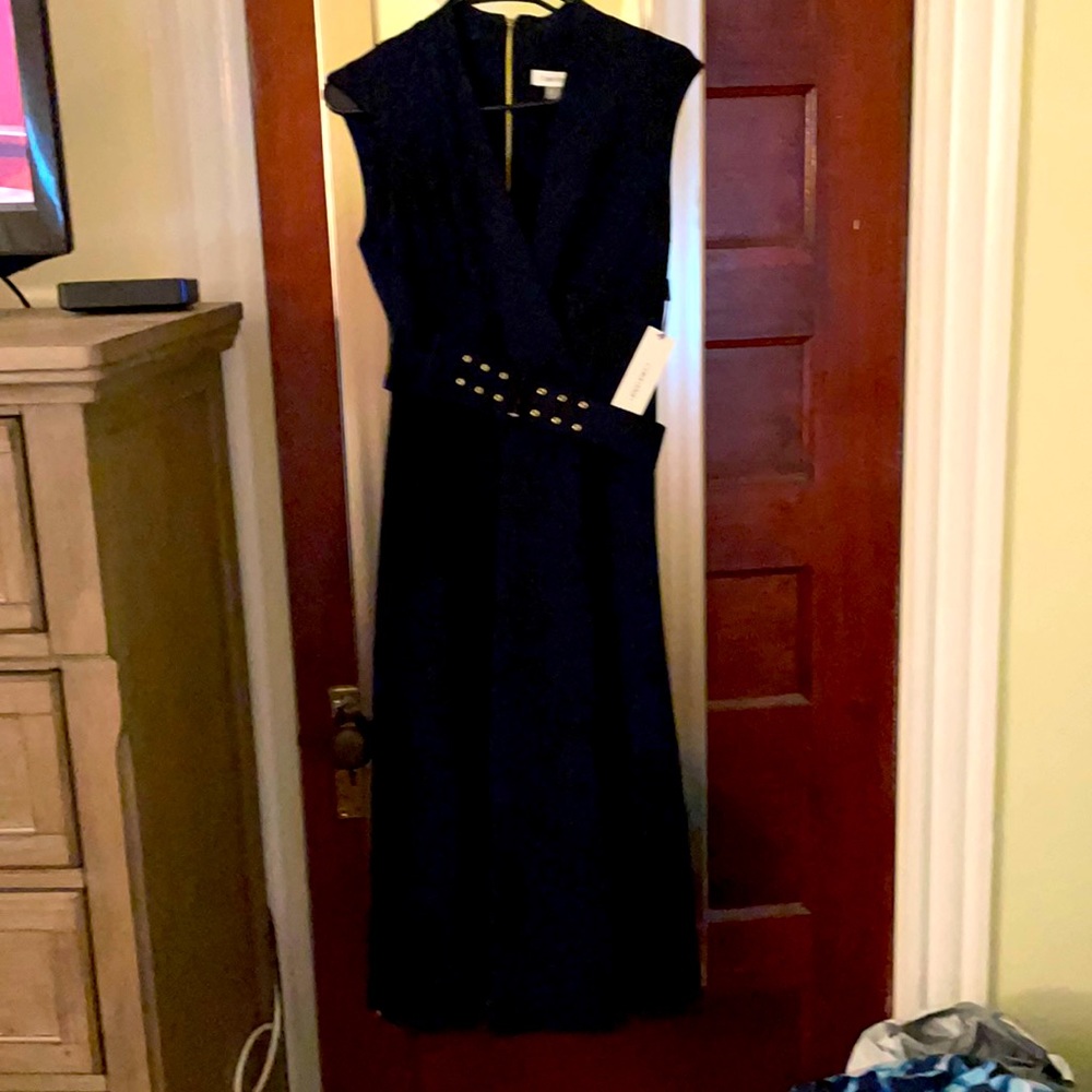 Calvin Klein A-line dress